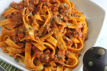 Tagliatelle homemade!