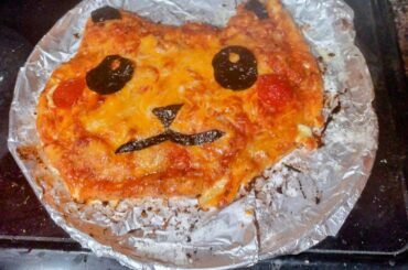 My first time ever making Pizza & it's PIKACHU