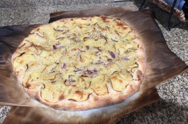 Potato Pizza with Rosemary