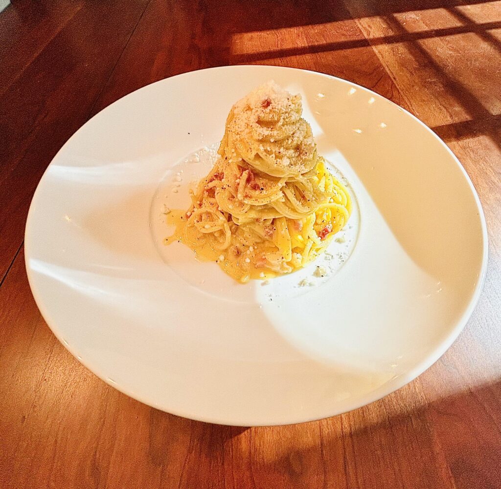 Carbonara w/ Pancetta & Pecorino Romano…
