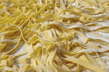 Tagliatelle with mattarello
