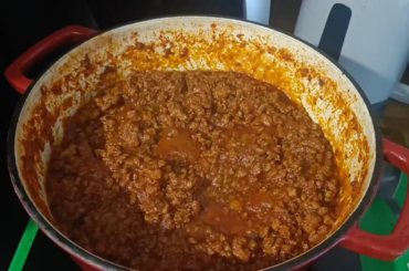 Ragù alla bolognese (this is after 5 hours)