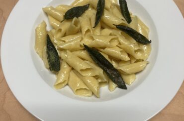 Canestrino Lungo with a sage and butter sauce (info in comments)