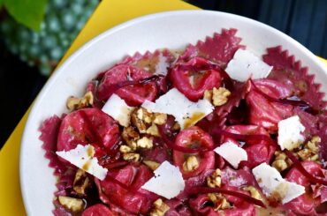 Beetroot and Goats’ Cheese Cappellacci