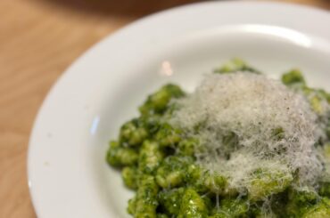 Cavatelli/parsley pesto