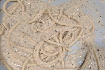 Cacio e pepe attempt, how do I get rid of the small lumps of pecorino next time?