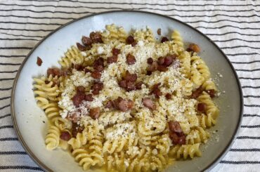 My second attempt at carbonara