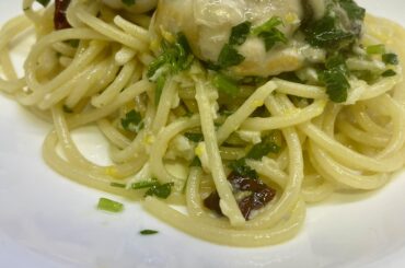 Oyster Aglio Olio