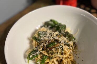 First time making spaghetti alla Nerano