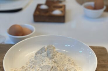 Sister hosted pasta party