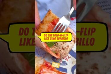 Fold-n-flip a Neapolitan slice like Gino Sorbillo