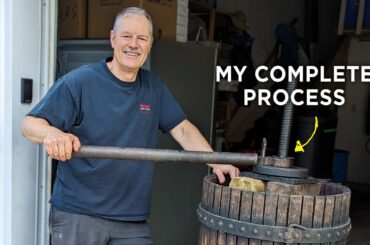 Making homemade wine from scratch masterclass, all natural, traditional way. Amazing results!