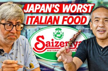 I Took My Italian Friend to Japan's Worst Italian Restaurant?!