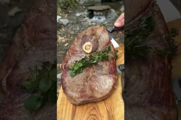 #steak  #pizza #cooking #outdoorcooking #food #campingcooking #viralvideo