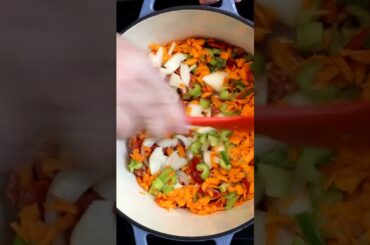 Homemade Italian Sausage Soup | SOUP RECIPE | Italian Food | The Southern Mountain Kitchen #shorts