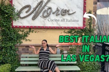 Nora's Italian Cuisine, My Favorite Italian Restaurant in Las Vegas, Best Food Off the Strip