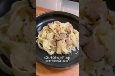 Truffle Pasta #italy #pasta #truffles #tartufo #recipe #shorts