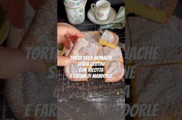 Torta della Monache, ricetta deliziosa senza glutine - Nun's cake, italian recipe glu-free  #recipe