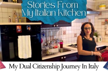 Life Stories From My Italian Kitchen: Groceries, Laundry, Rosehip Tea, & My Plug Debacle