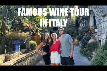 WINE TOUR in Ischia, Italy!! - Day 13