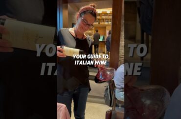 Your guide to Italian Wine! #shorts