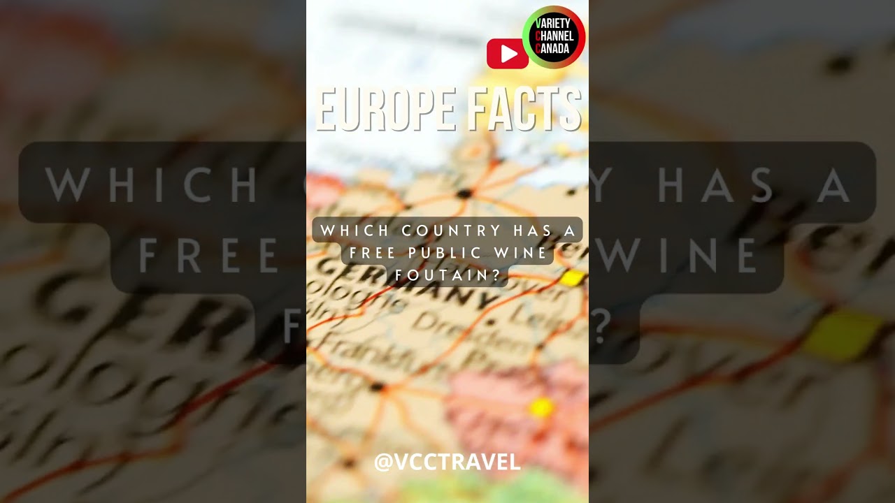 Which country has a free public wine fountain? #shortvideo Which country has a free public wine fountain? #shortvideo