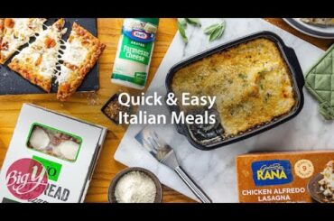 Quick & Easy Italian Meals Recipes