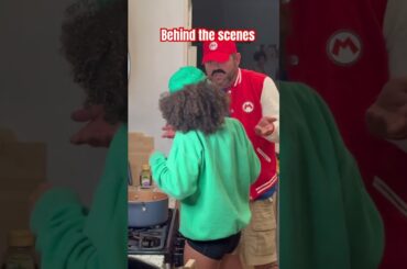 Behind the scenes with Michael and Scarlett @Epic_Magic_Vault #trending #italian #foodie