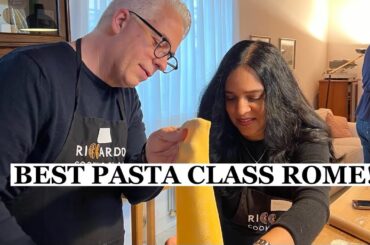 The BEST pasta class in Rome. Learn to cook like an Italian!