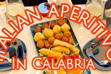 BEST PART OF LIVING IN ITALY IS APERITIVO TIME! #travel #calabriaisbooming