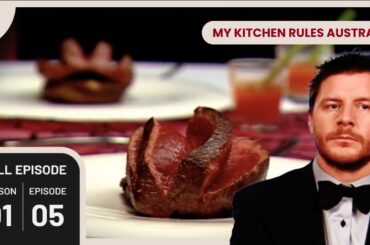 Outdoor Dining in a Storm! - My Kitchen Rules Australia - Cooking Show