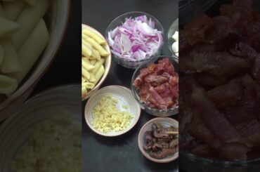 Crispy Bacon Tomato Penne Pasta #pasta #bacon #food #recipe #cooking #shorts