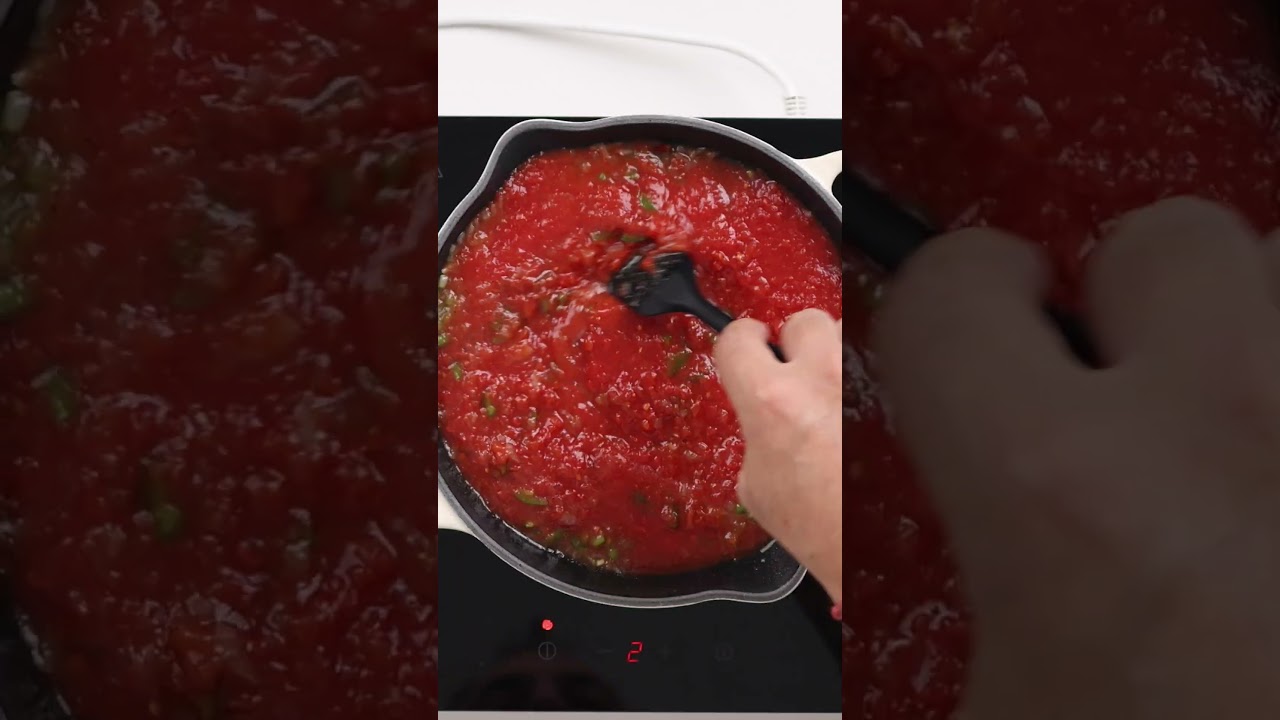 Spicy eggs and tomatoes! Spicy eggs and tomatoes!