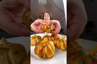 Halloween's BEST Pizza Shaped Pumpkins EVER!  #shorts #halloween #pizza