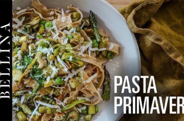 Easy Pasta Primavera Recipe - Italian Cooking