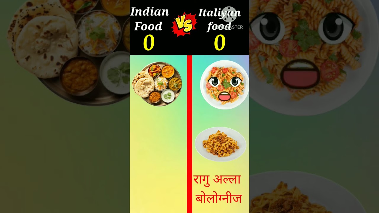 The Great Indian vs Italian Food Debate The Great Indian vs Italian Food Debate