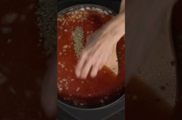 One Pot Chicken Marinara Pasta #shorts #recipe #chicken #cooking