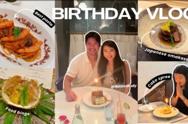 Fine Dining in Hong Kong: Michelin Star Japanese Omakase and Italian Fine Dining | A Birthday Vlog