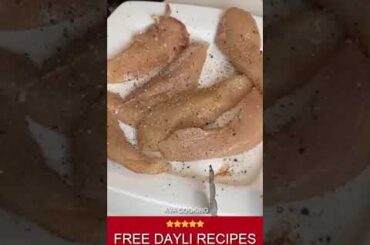 3 Ingredient Creamy Homemade Fettuccine Alfredo with Grilled Chicken #Fettuccine #Alfredo #recipes