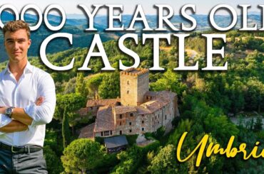 SPECTACULAR RESTORED CASTLE FOR SALE IN UMBRIA