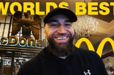 Eating at the WORLD'S BEST McDONALD'S!
