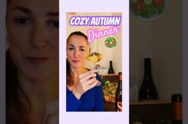 Cosy Autumn Dinner: Cooking inspiration & Chardonnay Pairing #italianwine #autumn