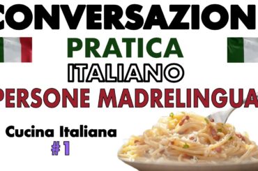 Italian Conversation about Italian Cuisine with Translations | Learn Italian