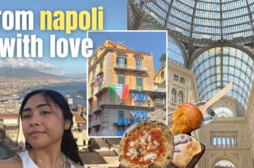 italy travel vlog: is naples safe, eating street food, exploring the city