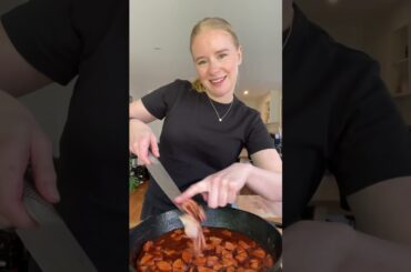 Day 7: Chorizo and Bacon Pasta. 15 meals under $15, couples edition. Recipe is on my Instagram