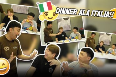 ITALIAN DINNER WITH MC AND LASSY (WELCOME BACK CHAD KINIS) | BEKS BATTALION