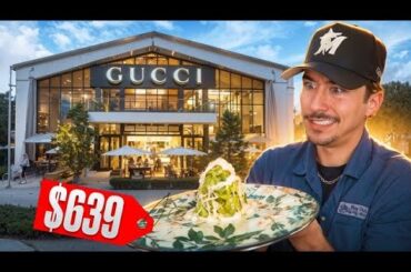 Eating At The Gucci Restaurant (Luxury Dining in Italy)