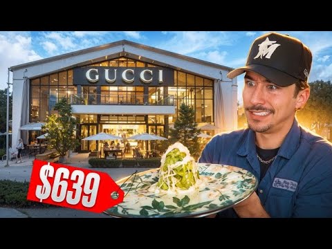 Eating At The Gucci Restaurant (Luxury Dining in Italy) Eating At The Gucci Restaurant (Luxury Dining in Italy)