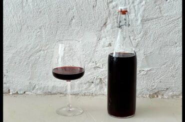 Homemade Cherry Wine