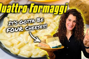 Italian QUATTRO FORMAGGI Dishes | How to Make the Perfect Four Cheese Blend